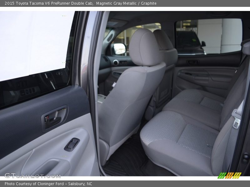 Magnetic Gray Metallic / Graphite 2015 Toyota Tacoma V6 PreRunner Double Cab