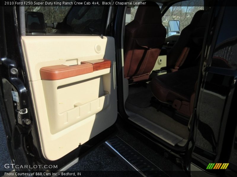 Black / Chaparral Leather 2010 Ford F250 Super Duty King Ranch Crew Cab 4x4