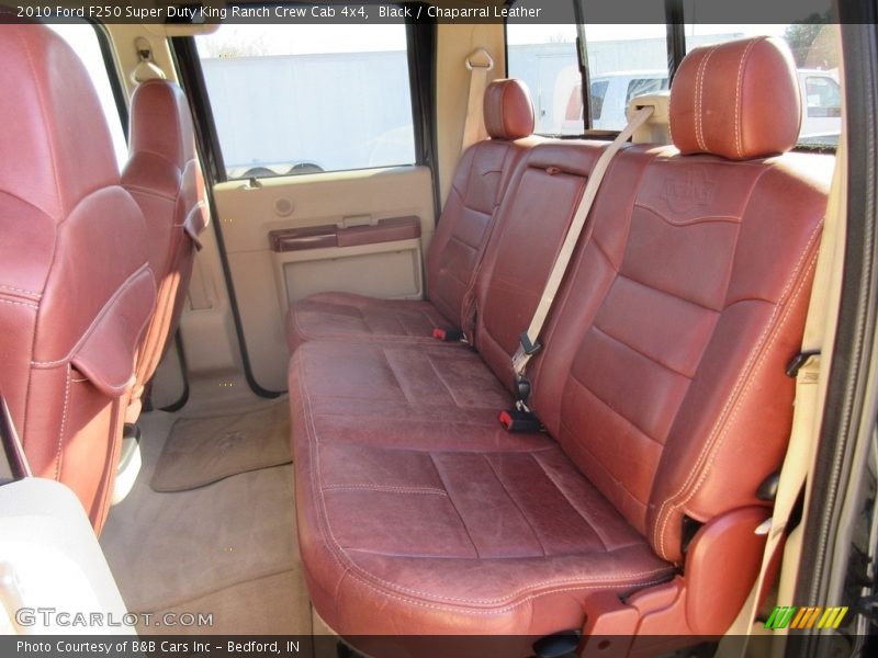 Black / Chaparral Leather 2010 Ford F250 Super Duty King Ranch Crew Cab 4x4