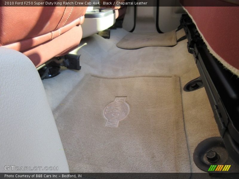 Black / Chaparral Leather 2010 Ford F250 Super Duty King Ranch Crew Cab 4x4