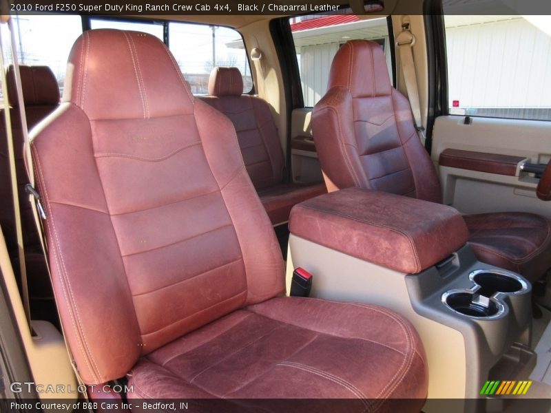 Black / Chaparral Leather 2010 Ford F250 Super Duty King Ranch Crew Cab 4x4