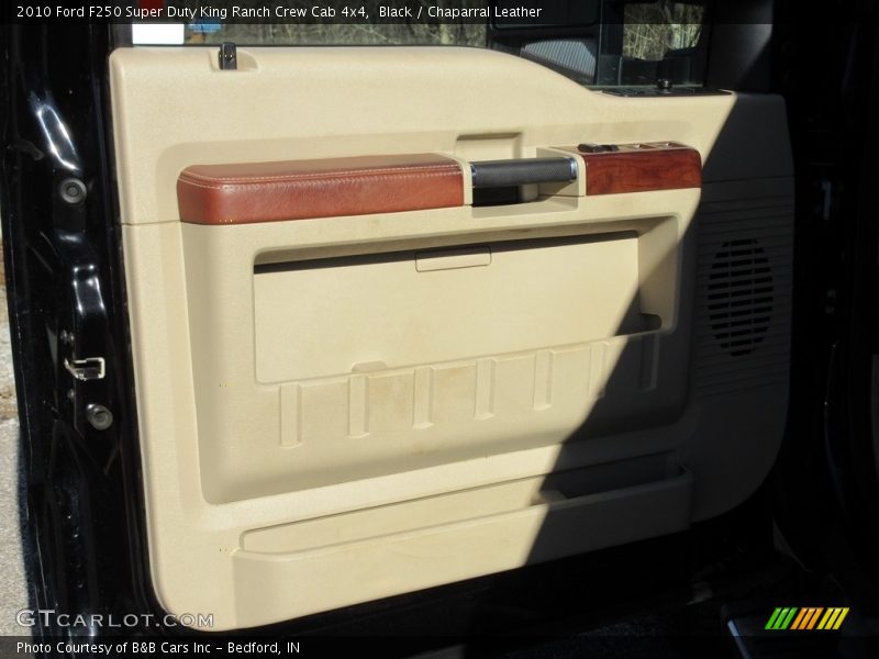 Black / Chaparral Leather 2010 Ford F250 Super Duty King Ranch Crew Cab 4x4