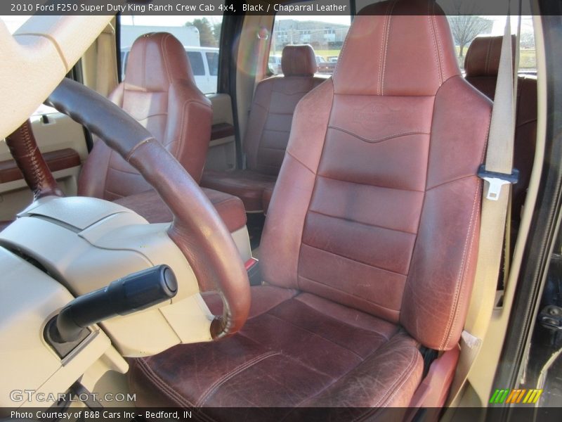 Black / Chaparral Leather 2010 Ford F250 Super Duty King Ranch Crew Cab 4x4