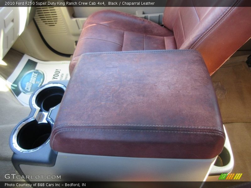 Black / Chaparral Leather 2010 Ford F250 Super Duty King Ranch Crew Cab 4x4