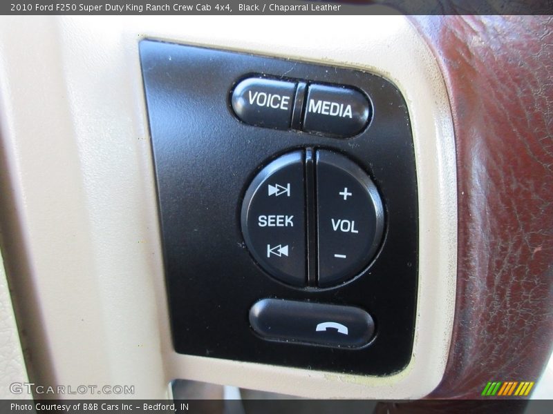 Black / Chaparral Leather 2010 Ford F250 Super Duty King Ranch Crew Cab 4x4