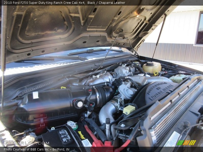 Black / Chaparral Leather 2010 Ford F250 Super Duty King Ranch Crew Cab 4x4