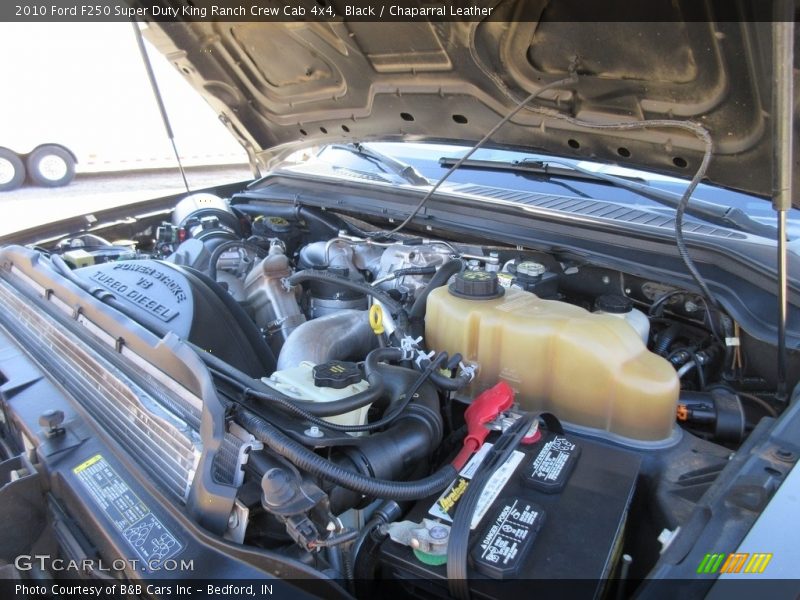Black / Chaparral Leather 2010 Ford F250 Super Duty King Ranch Crew Cab 4x4