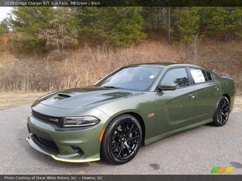 F8 Green / Black 2018 Dodge Charger R/T Scat Pack