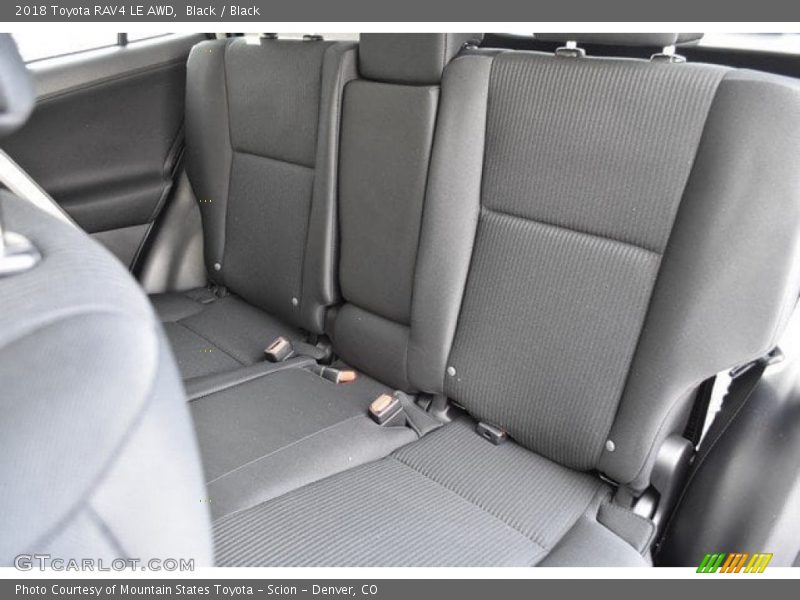 Black / Black 2018 Toyota RAV4 LE AWD