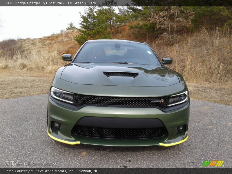 F8 Green / Black 2018 Dodge Charger R/T Scat Pack