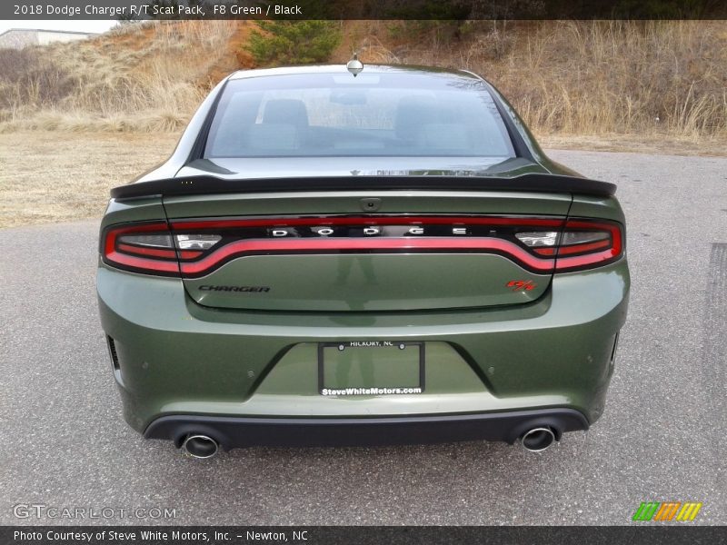 F8 Green / Black 2018 Dodge Charger R/T Scat Pack