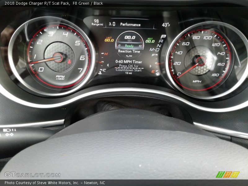 F8 Green / Black 2018 Dodge Charger R/T Scat Pack