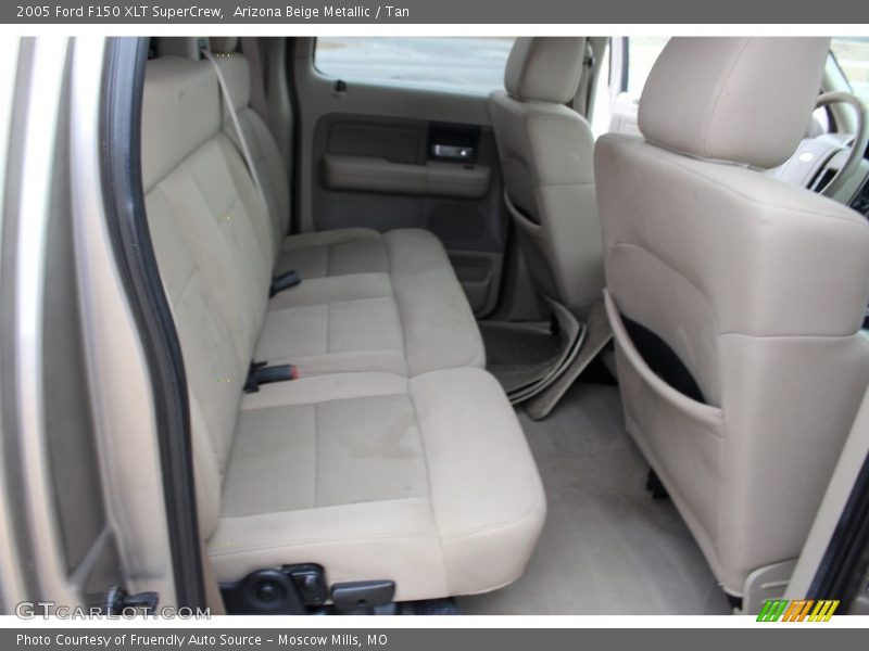 Arizona Beige Metallic / Tan 2005 Ford F150 XLT SuperCrew