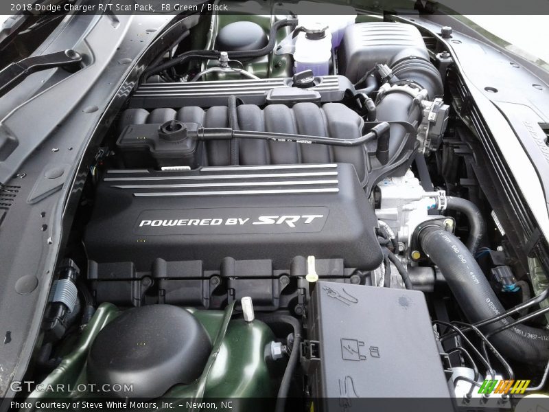 F8 Green / Black 2018 Dodge Charger R/T Scat Pack