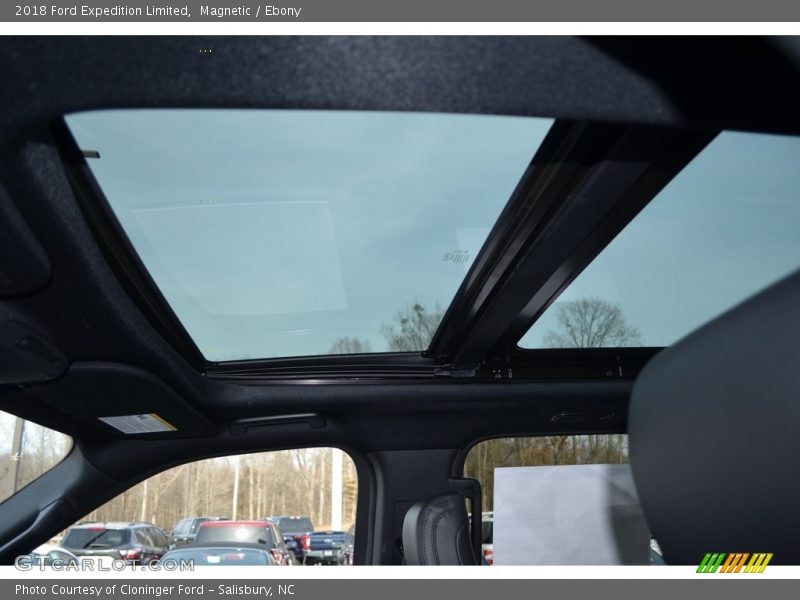 Sunroof of 2018 Expedition Limited