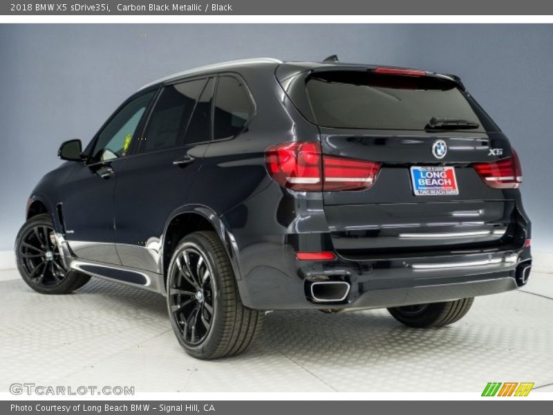 Carbon Black Metallic / Black 2018 BMW X5 sDrive35i
