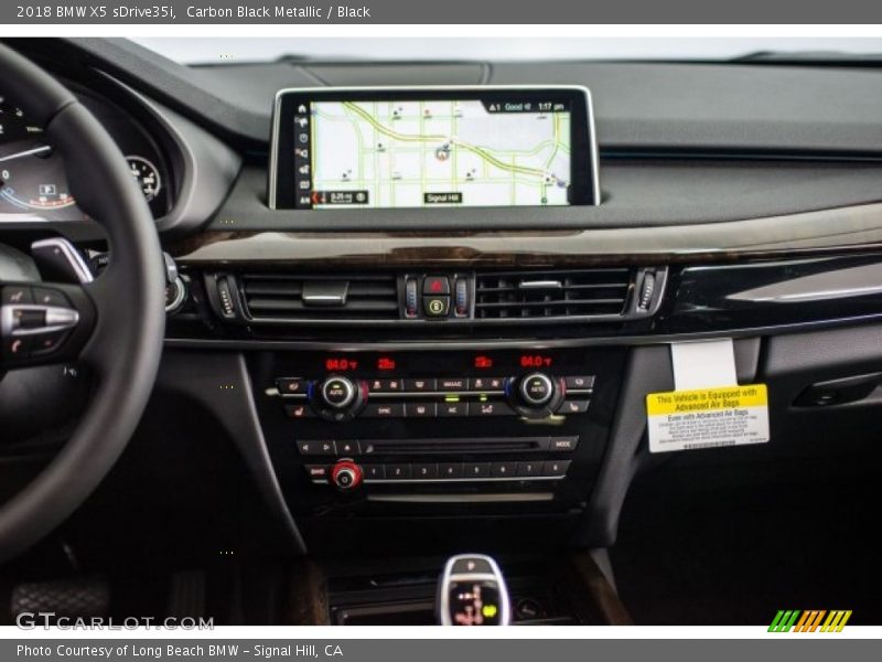 Carbon Black Metallic / Black 2018 BMW X5 sDrive35i