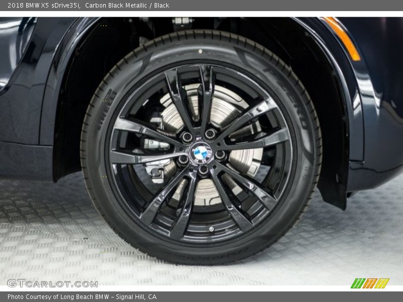 Carbon Black Metallic / Black 2018 BMW X5 sDrive35i