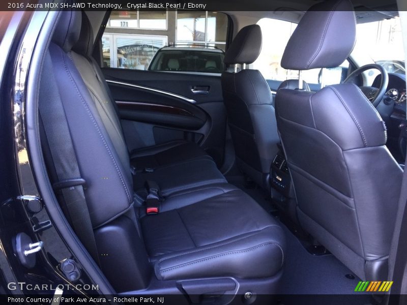 Crystal Black Pearl / Ebony 2016 Acura MDX SH-AWD Technology