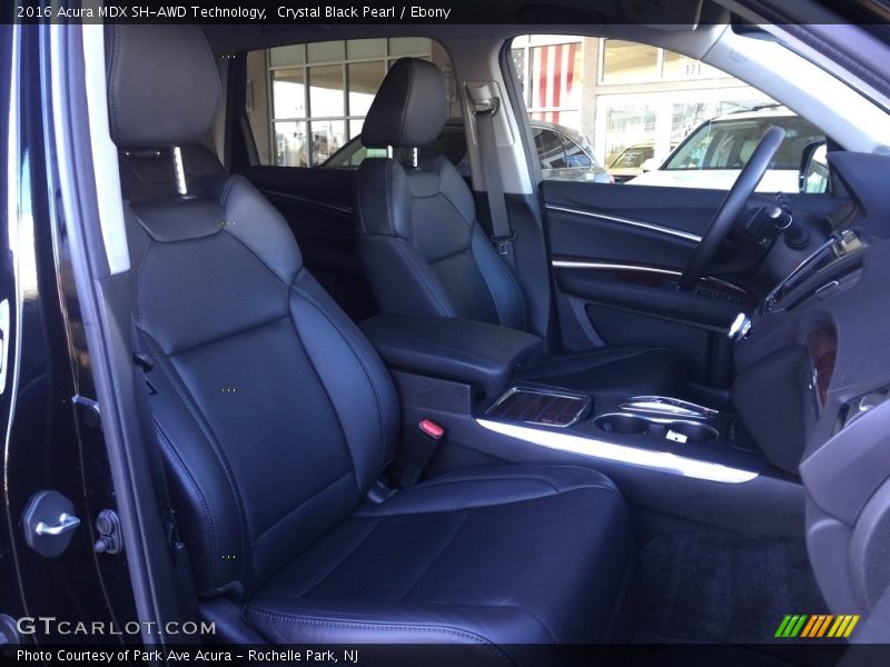 Crystal Black Pearl / Ebony 2016 Acura MDX SH-AWD Technology
