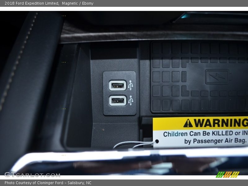 Magnetic / Ebony 2018 Ford Expedition Limited