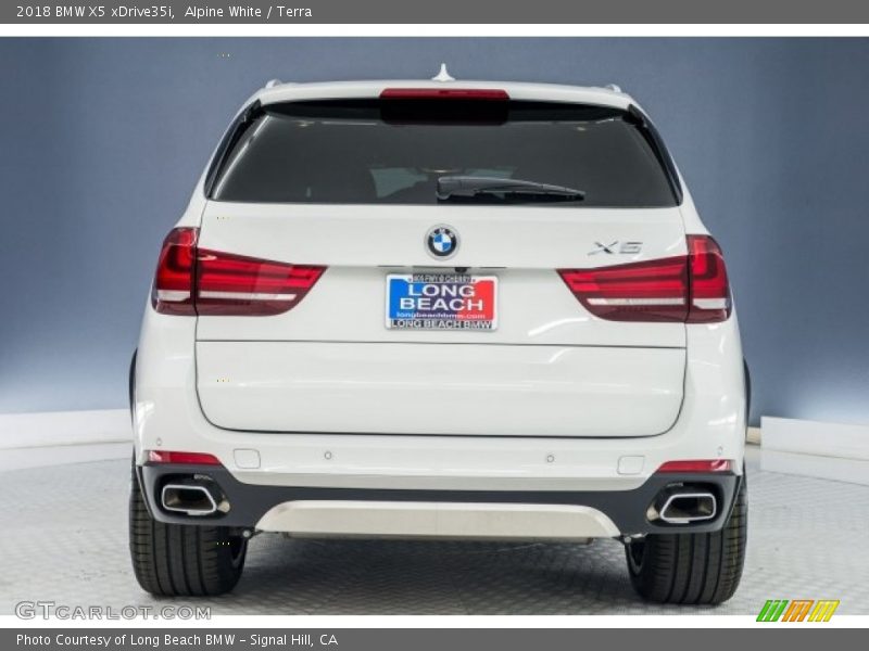 Alpine White / Terra 2018 BMW X5 xDrive35i