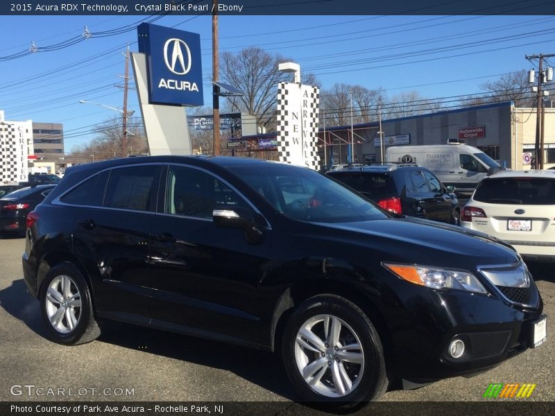 Crystal Black Pearl / Ebony 2015 Acura RDX Technology