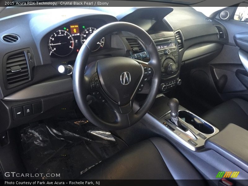 Crystal Black Pearl / Ebony 2015 Acura RDX Technology