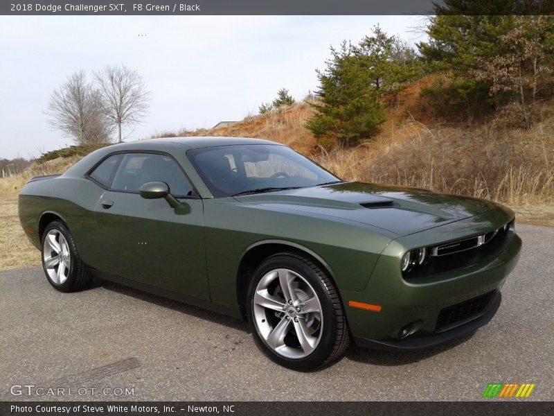 F8 Green / Black 2018 Dodge Challenger SXT