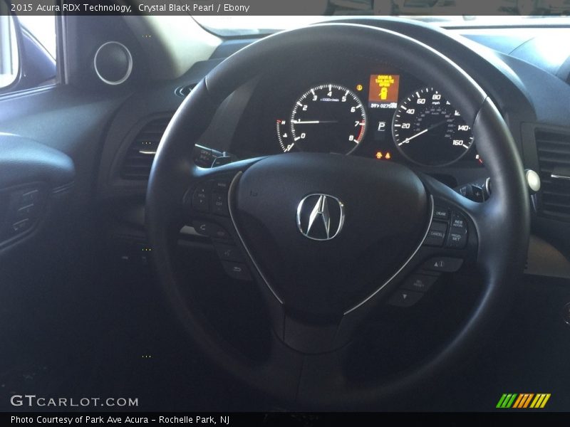 Crystal Black Pearl / Ebony 2015 Acura RDX Technology