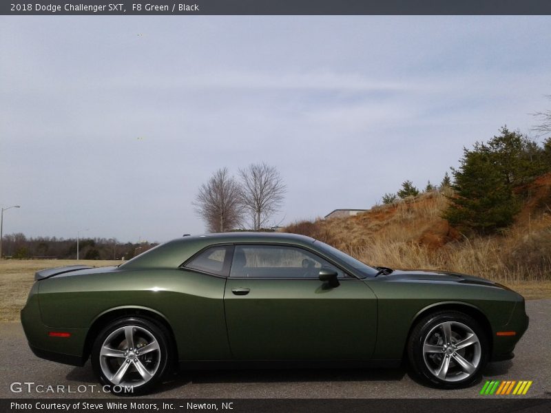 F8 Green / Black 2018 Dodge Challenger SXT
