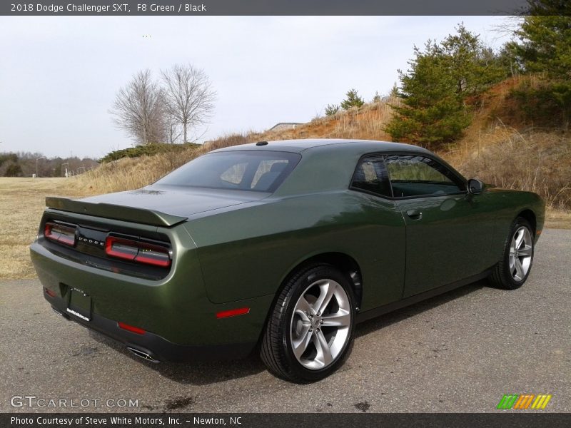 F8 Green / Black 2018 Dodge Challenger SXT