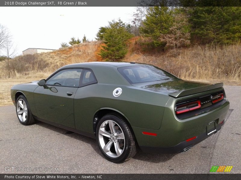 F8 Green / Black 2018 Dodge Challenger SXT