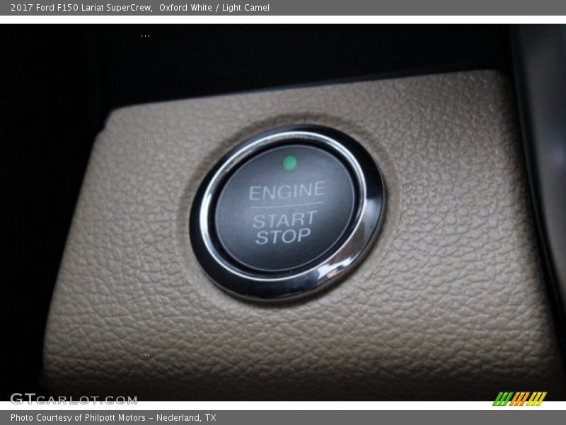 Oxford White / Light Camel 2017 Ford F150 Lariat SuperCrew