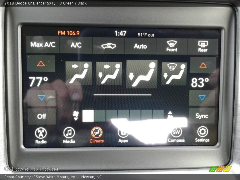 F8 Green / Black 2018 Dodge Challenger SXT