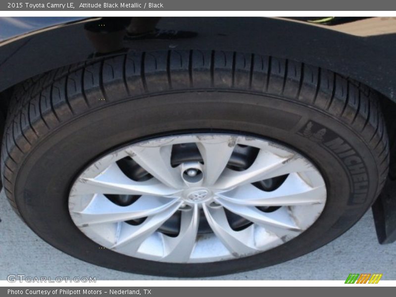 Attitude Black Metallic / Black 2015 Toyota Camry LE