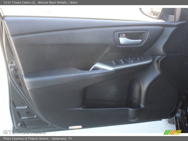 Attitude Black Metallic / Black 2015 Toyota Camry LE