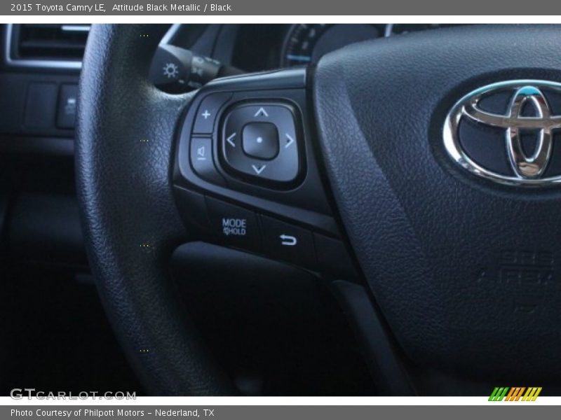 Attitude Black Metallic / Black 2015 Toyota Camry LE
