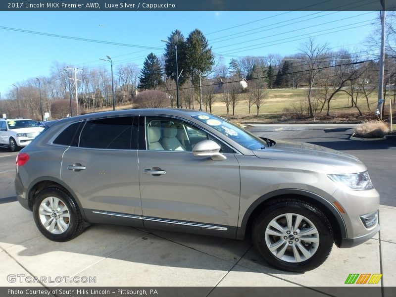 Luxe Silver / Cappuccino 2017 Lincoln MKX Premier AWD