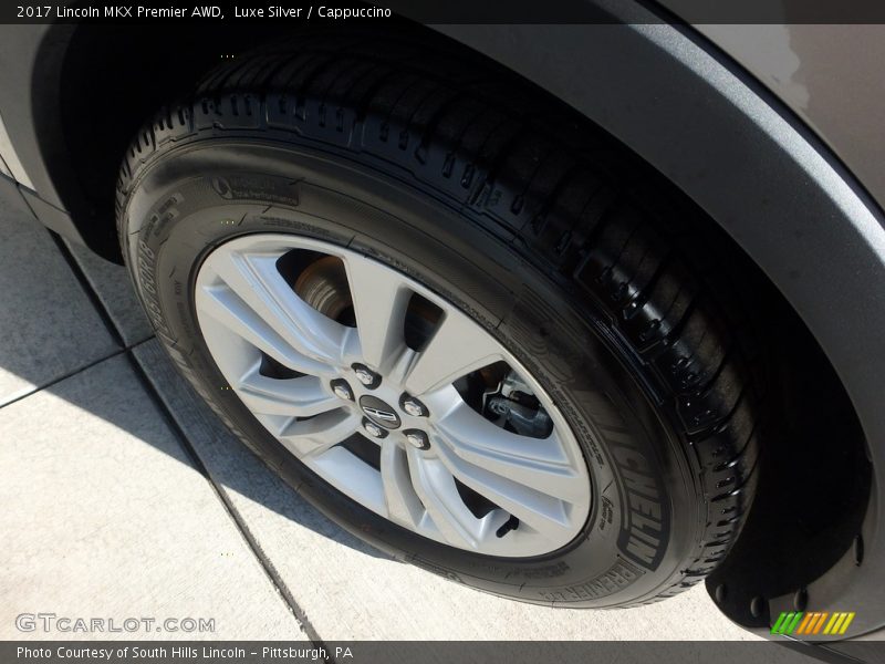 Luxe Silver / Cappuccino 2017 Lincoln MKX Premier AWD