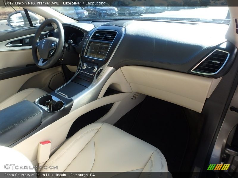 Luxe Silver / Cappuccino 2017 Lincoln MKX Premier AWD