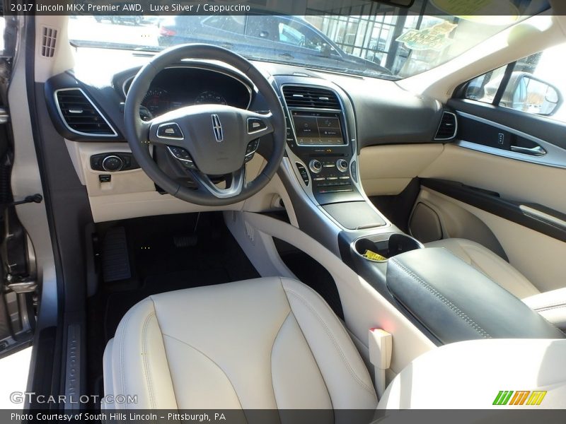 Luxe Silver / Cappuccino 2017 Lincoln MKX Premier AWD