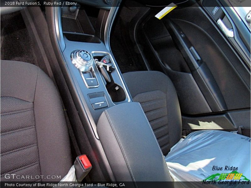 Ruby Red / Ebony 2018 Ford Fusion S