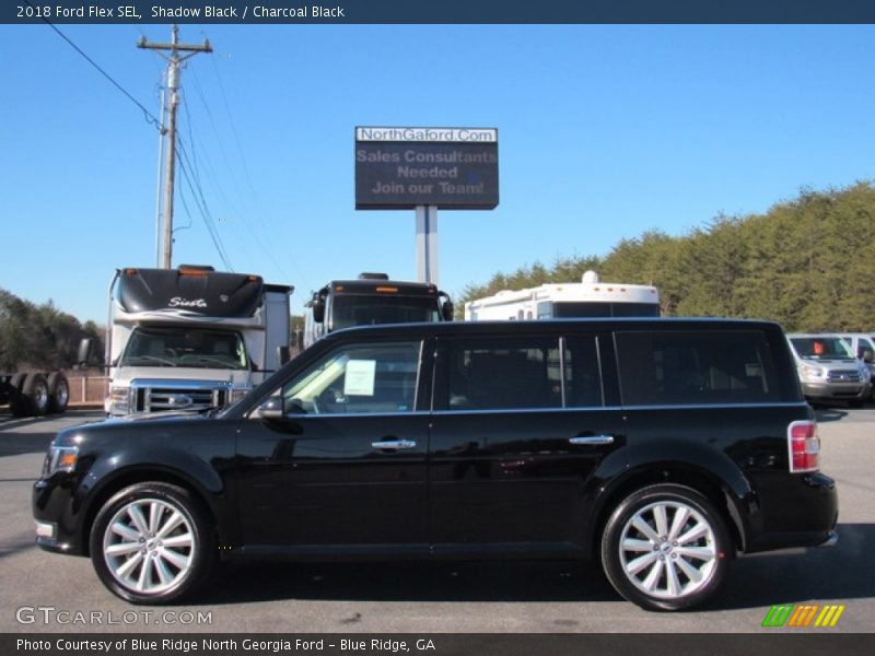 Shadow Black / Charcoal Black 2018 Ford Flex SEL