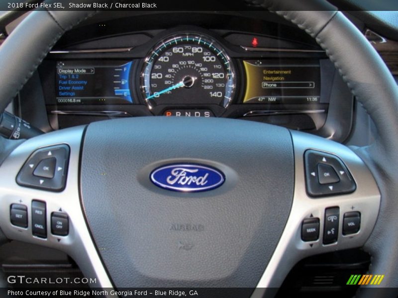 Shadow Black / Charcoal Black 2018 Ford Flex SEL