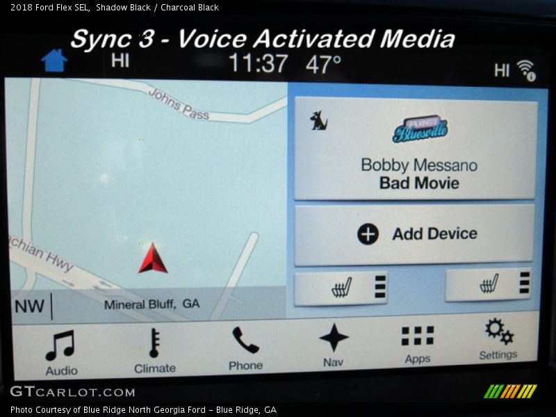 Shadow Black / Charcoal Black 2018 Ford Flex SEL