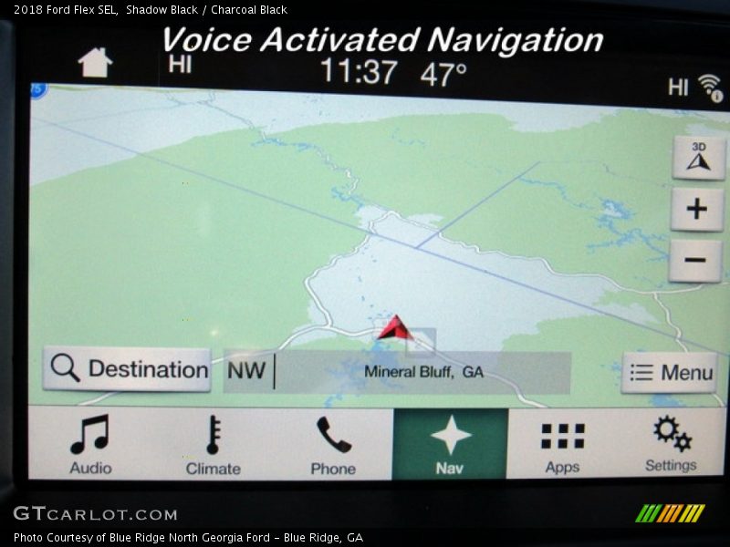 Shadow Black / Charcoal Black 2018 Ford Flex SEL