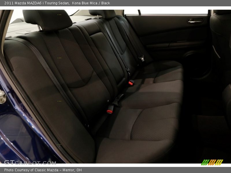 Kona Blue Mica / Black 2011 Mazda MAZDA6 i Touring Sedan