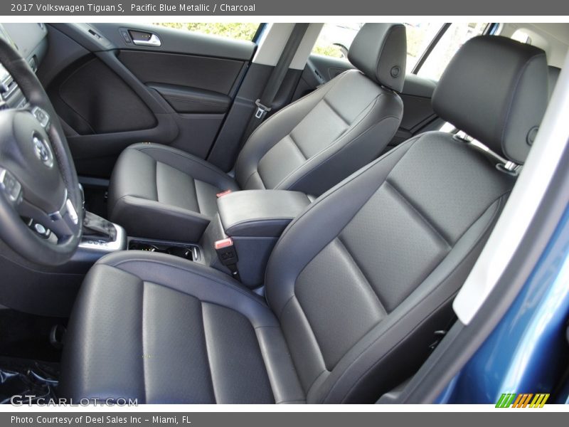 Pacific Blue Metallic / Charcoal 2017 Volkswagen Tiguan S