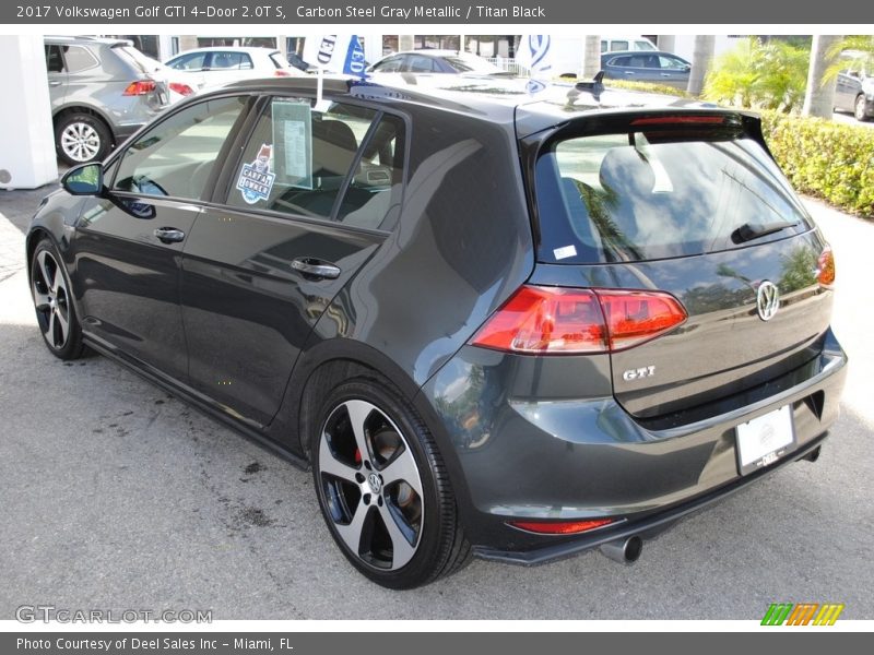 Carbon Steel Gray Metallic / Titan Black 2017 Volkswagen Golf GTI 4-Door 2.0T S